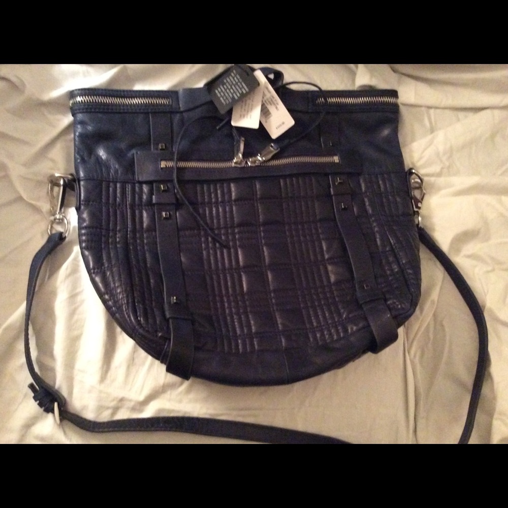 NWT large blue crossbody bag!
